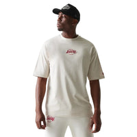 NEW ERA LA Lakers NBA League Essential Cream Oversized T-Shirt 60771516
