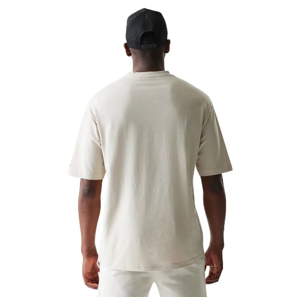 NEW ERA LA Lakers NBA League Essential Cream Oversized T-Shirt 60771516