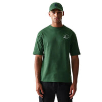NEW ERA LA Dodgers MLB Baseball Graphic Dark Green Oversized T-Shirt 60771578