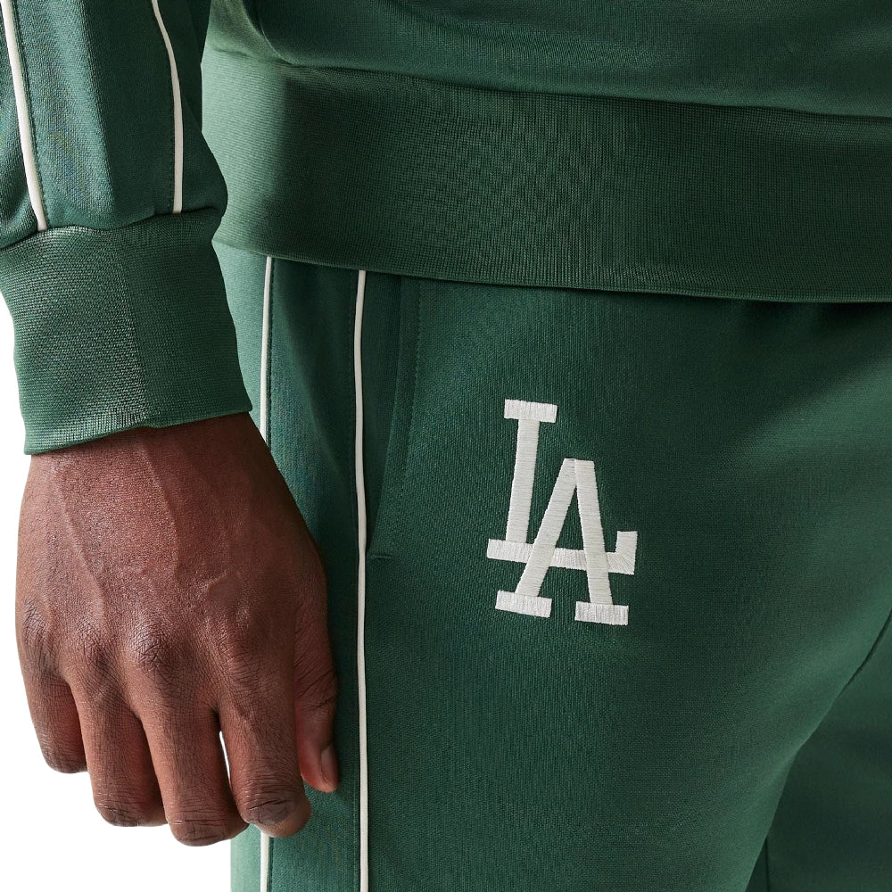 NEW ERA LA Dodgers MLB Piping Dark Green Straight Leg Pants 60771581