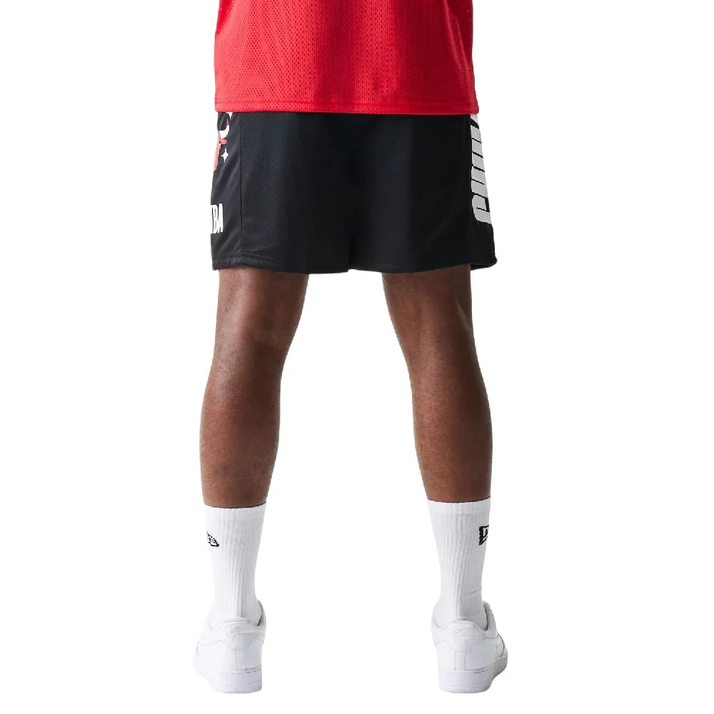 NEW ERA Chicago Bulls NBA Mesh Black Shorts 60771595