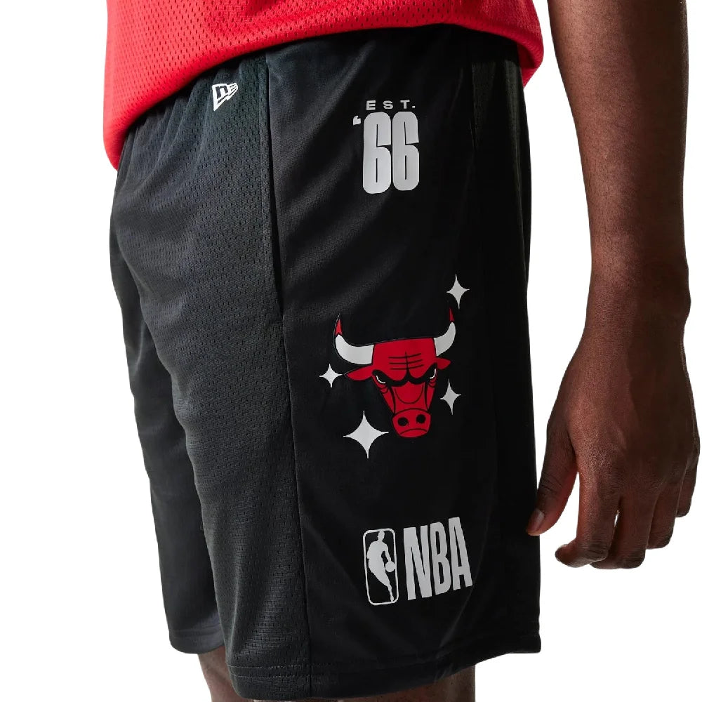 NEW ERA Chicago Bulls NBA Mesh Black Shorts 60771595