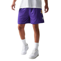 NEW ERA LA Lakers NBA Mesh Purple Shorts 60771596