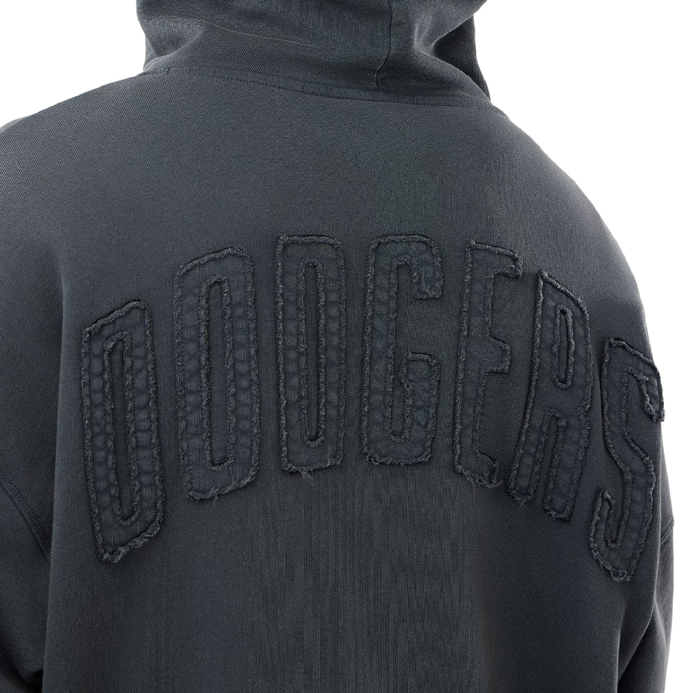 NEW ERA LA Dodgers MLB Washed Dark Grey Full Zip Hoodie 60771647