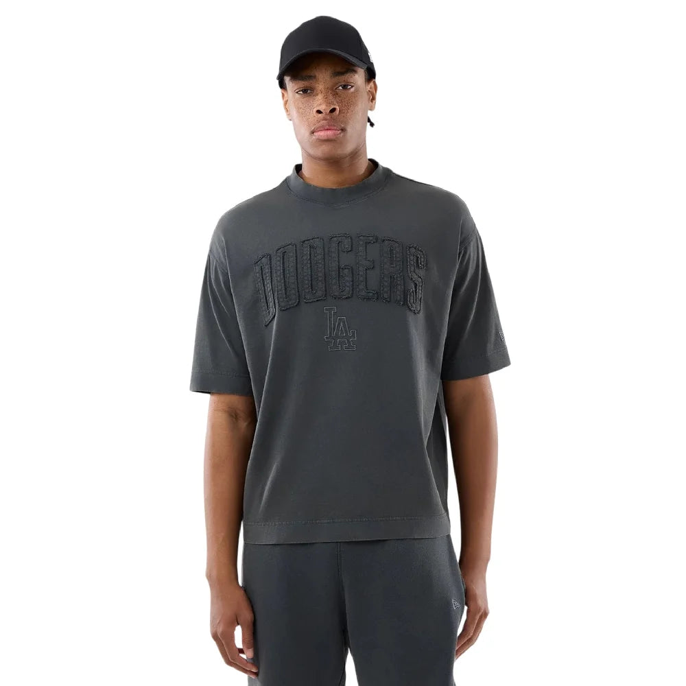 NEW ERA LA Dodgers MLB Washed Dark Grey T-Shirt 60771648
