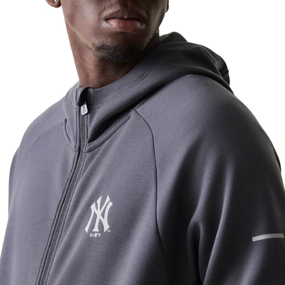 NEW ERA New York Yankees MLB Dark Grey Full Zip Hoodie 60771652