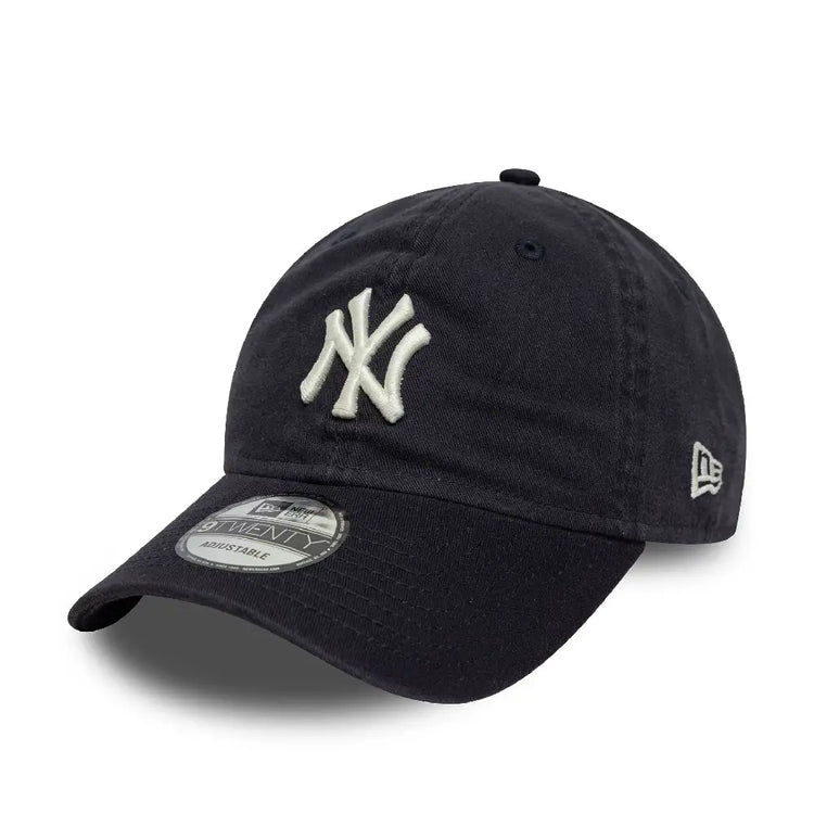 NEW ERA New York Yankees MLB Washed Script Navy 9TWENTY Cap 60771799