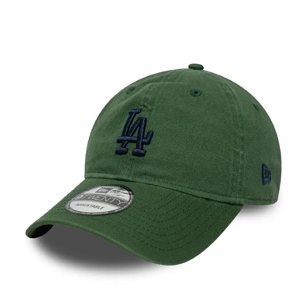 NEW ERA LA Dodgers MLB Washed Script Dark Green 9TWENTY Cap 60771812