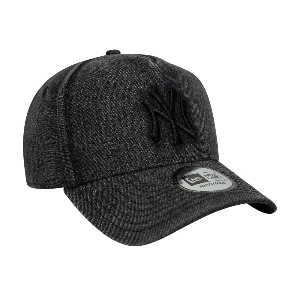 NEW ERA New York Yankees MLB Denim Black 9FORTY E-Frame Cap 60771822