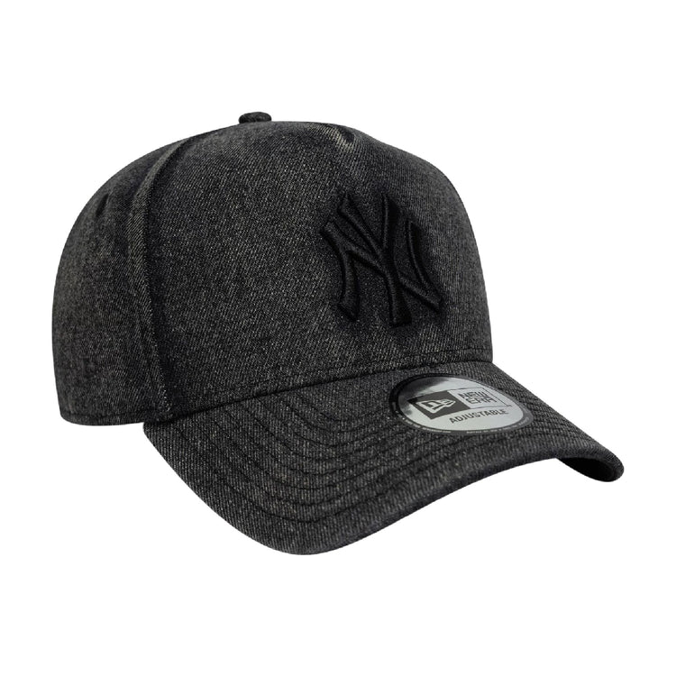 NEW ERA New York Yankees MLB Denim Black 9FORTY E-Frame Cap 60771822