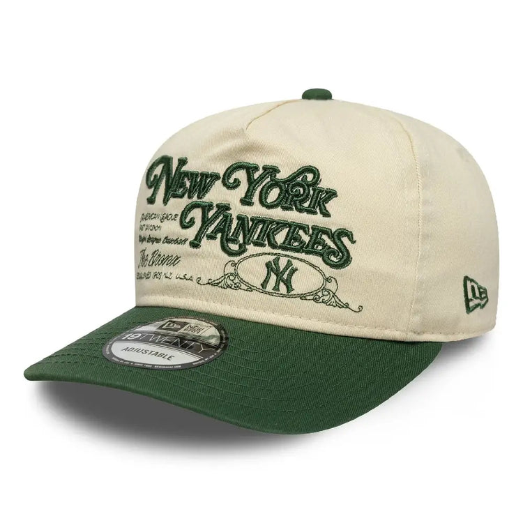 NEW ERA New York Yankees MLB Washed Graphic Dark Green 19TWENTY Cap 60771838