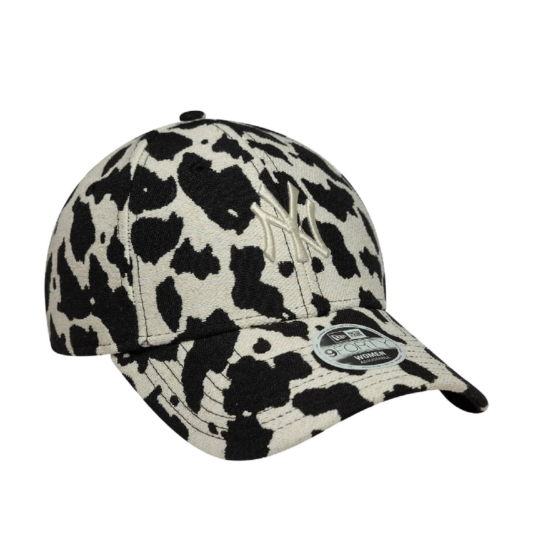 NEW ERA New York Yankees Womens MLB Cow Midi Black 9FORTY Cap 60771872