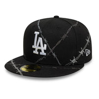 NEW ERA LA Dodgers MLB Wire Black 59FIFTY Fitted Cap 60831541