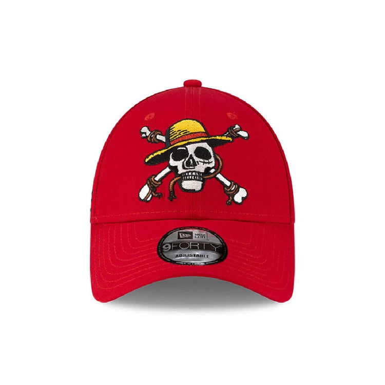 NEW ERA 9 FORTY One Piece Luffy Cap Red 60833581