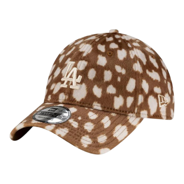 NEW ERA LA Dodgers Animal Print Dark Beige 9TWENTY Adjustable Cap 60844105