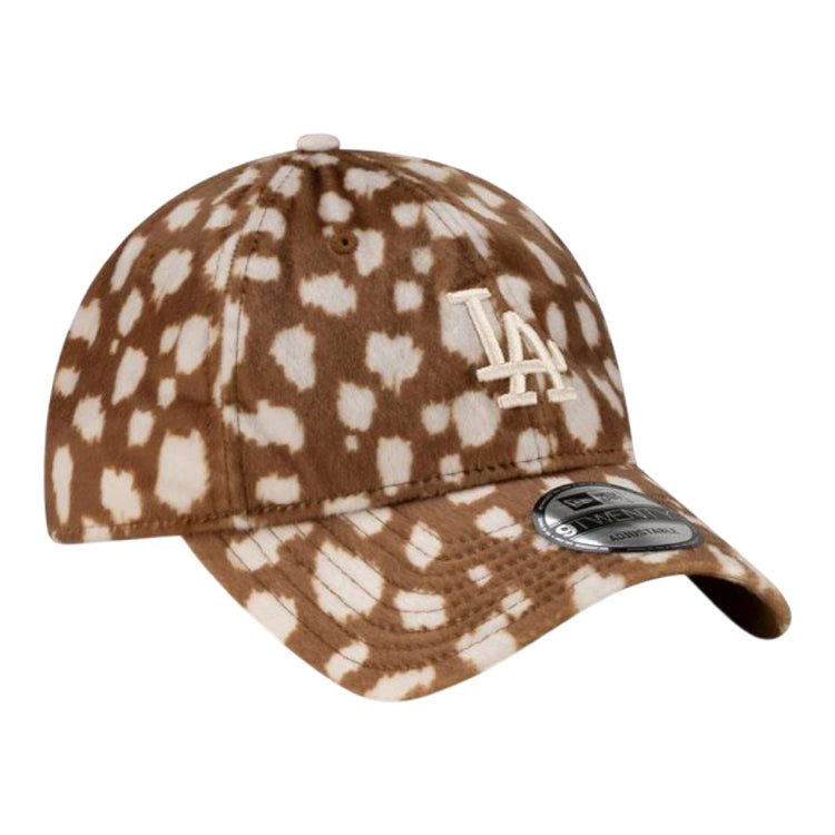 NEW ERA LA Dodgers Animal Print Dark Beige 9TWENTY Adjustable Cap 60844105