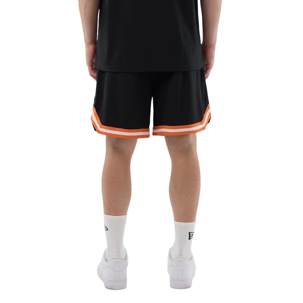 NEW ERA New York Mets MLB Arch Black Oversized Shorts 60856132