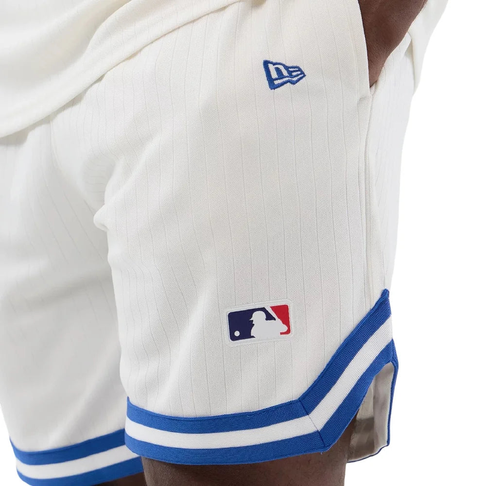 NEW ERA LA Dodgers MLB Arch Open White Oversized Shorts 60856133