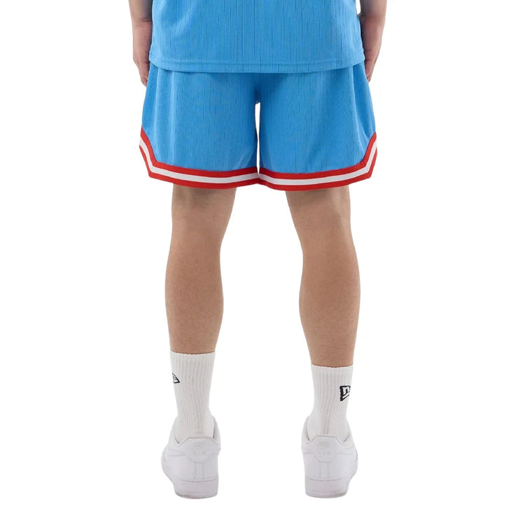 NEW ERA New York Yankees MLB Arch Pastel Blue Oversized Shorts 60856134