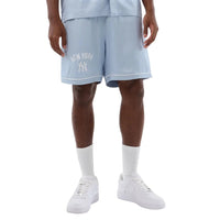NEW ERA New York Yankees MLB Woven Pastel Blue Shorts 60856158