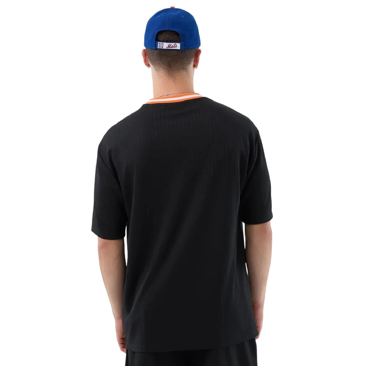 NEW ERA New York Mets MLB Arch Black Oversized T-Shirt 60856159
