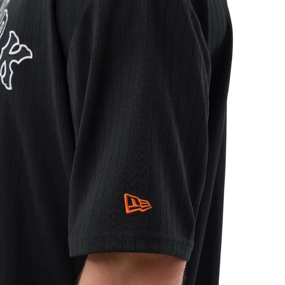 NEW ERA New York Mets MLB Arch Black Oversized T-Shirt 60856159