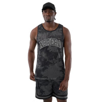 NEW ERA New Era All Over Print Black Camo Mesh Tank Top 60856188