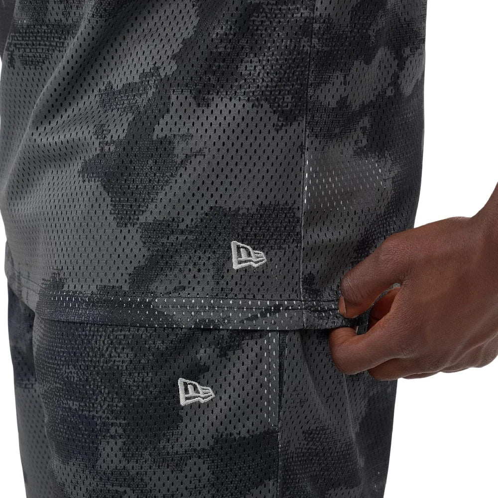 NEW ERA New Era All Over Print Black Camo Mesh Tank Top 60856188