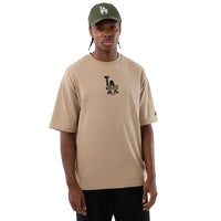 NEW ERA LA Dodgers MLB Infill Light Beige Oversized T-Shirt 60856216