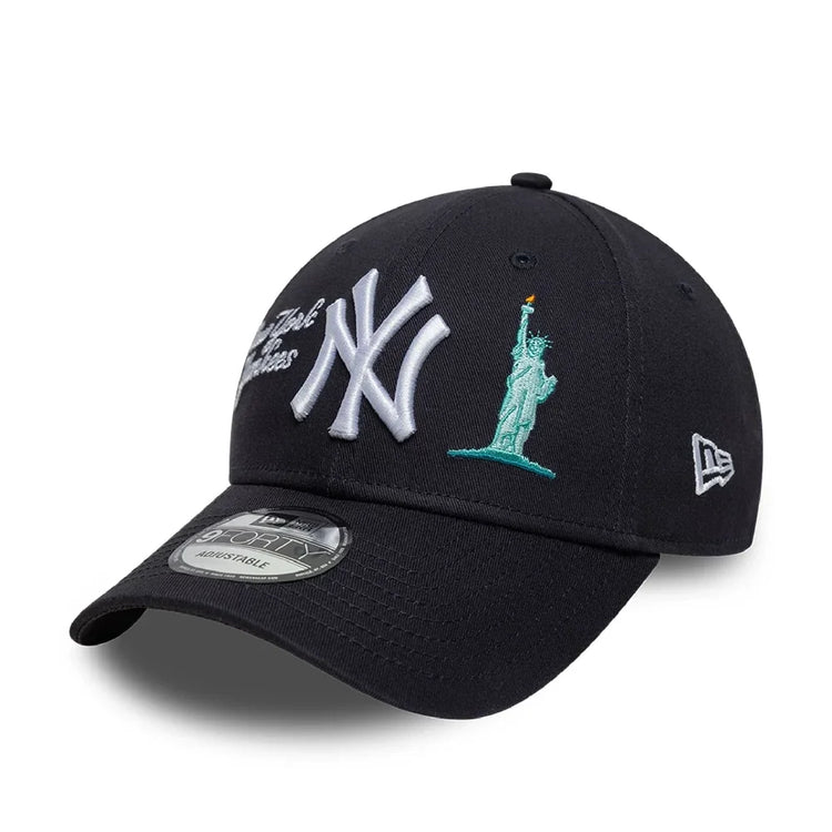 NEW ERA New York Yankees MLB City Icon Navy 9FORTY Adjustable Cap 60856324