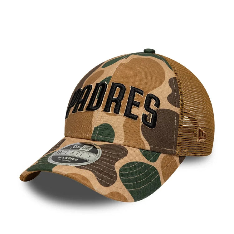 NEW ERA San Diego Padres MLB Wordmark Duck Camo 9FORTY M-Crown Adjustable Cap 60856341