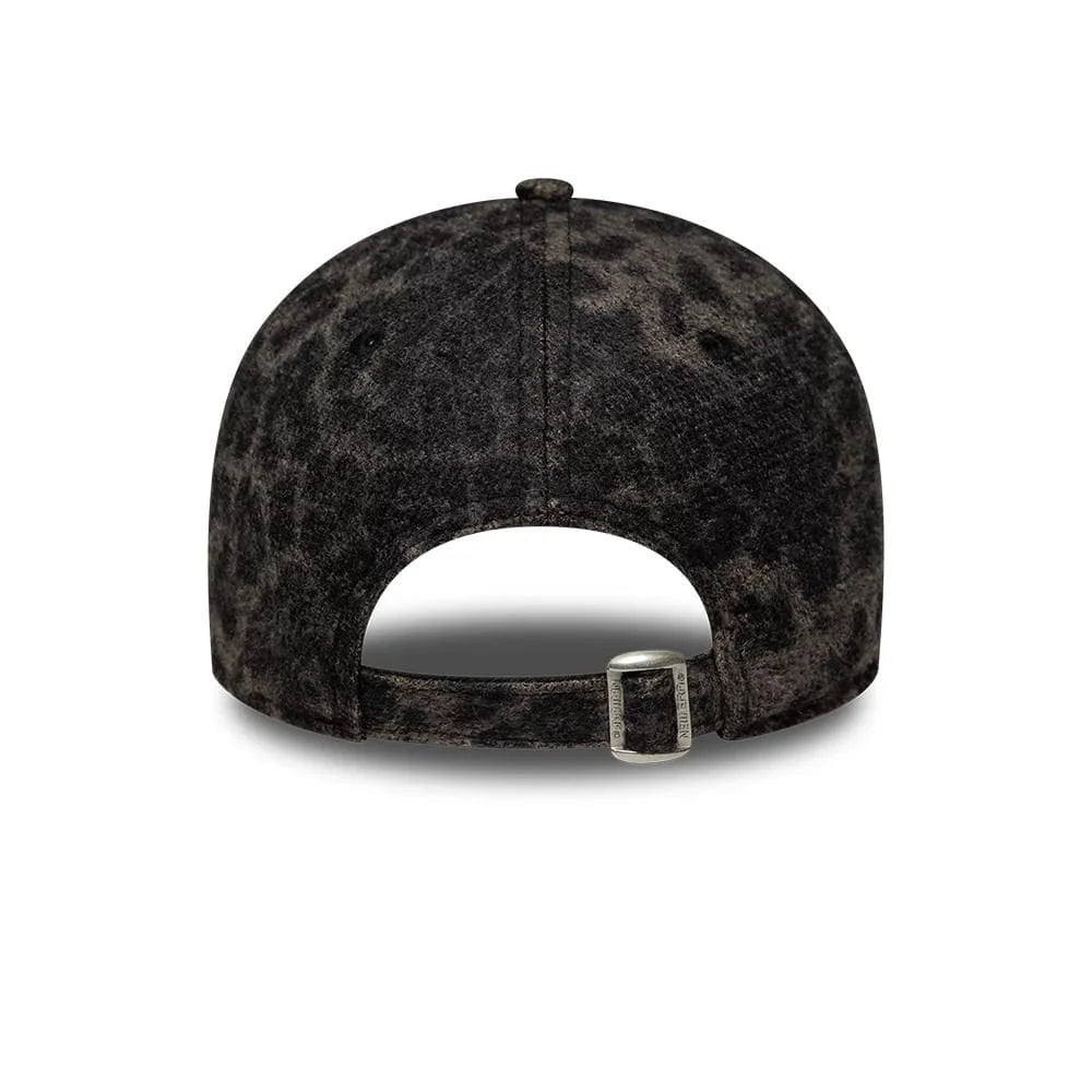 NEW ERA LA Dodgers Womens MLB Cosy Leopard Black 9FORTY Adjustable Cap 60915728
