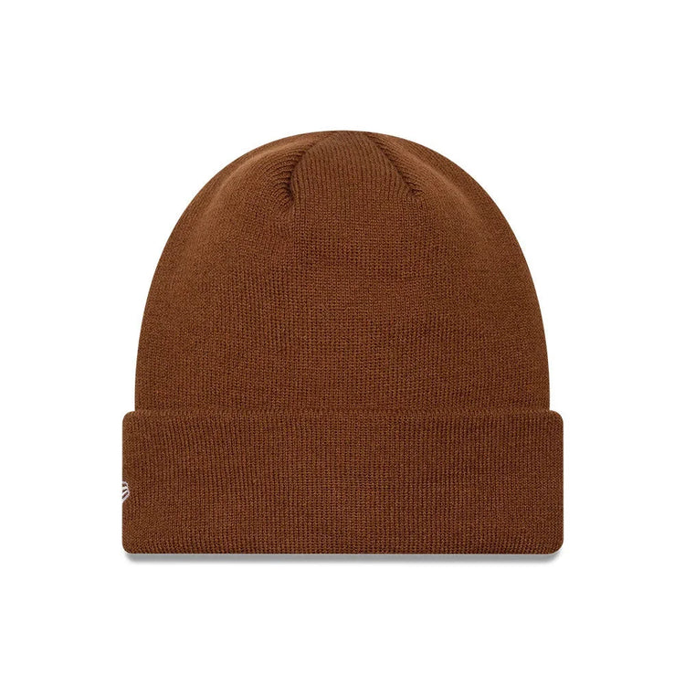 NEW ERA New York Yankees MLB League Essential Brown Cuff Knit Beanie Hat 60915757