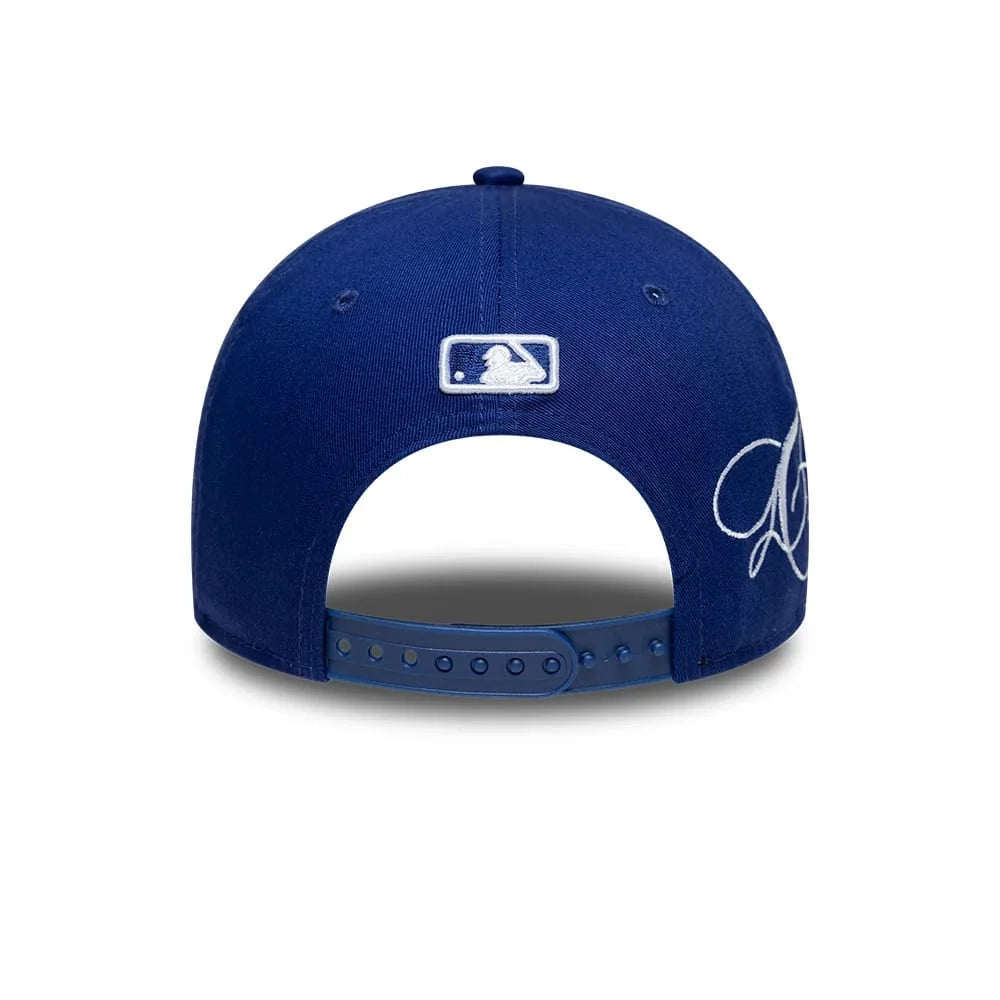 NEW ERA LA Dodgers MLB Side Script Dark Blue 9FORTY M-Crown Adjustable Cap 60915788