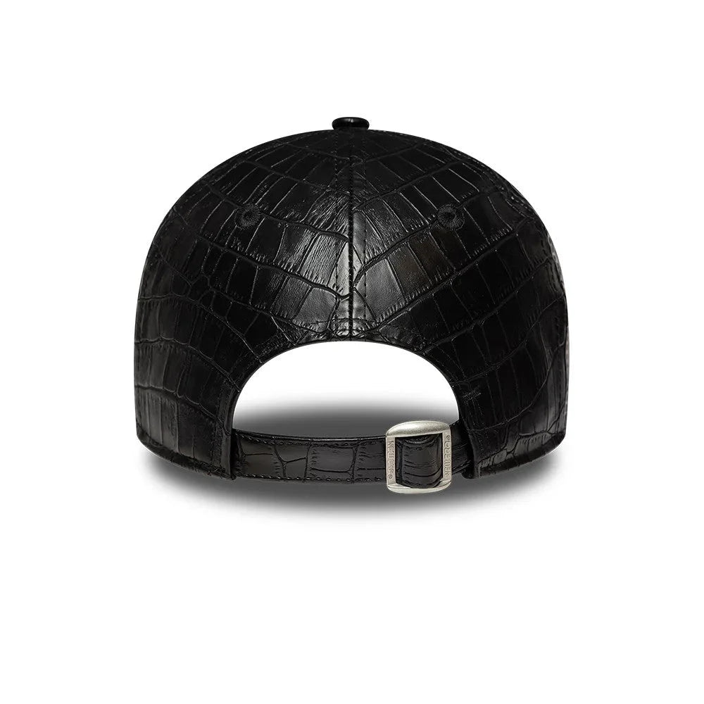 NEW ERA New York Yankees Womens MLB Pattern PU Black 9FORTY Adjustable Cap 60915860