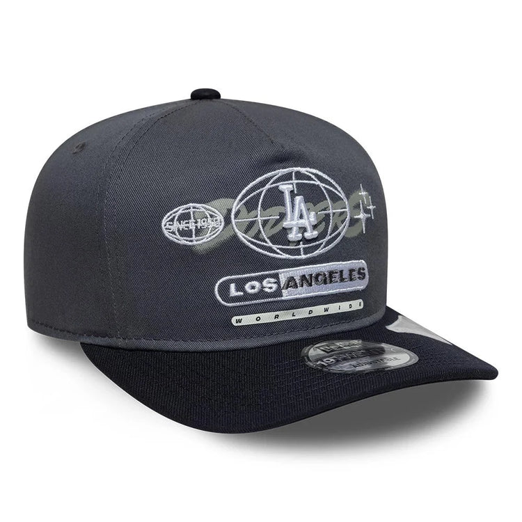 NEW ERA LA Dodgers MLB Graphic Grey & Black 19TWENTY Adjustable Cap 60915921