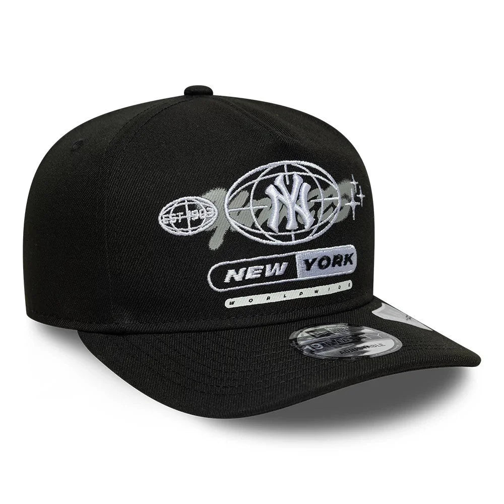 NEW ERA New York Yankees MLB Graphic Black 19TWENTY Adjustable Cap 60915958