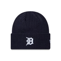 NEW ERA Detroit Tigers MLB Wide Navy Cuff Knit Beanie Hat 60915991