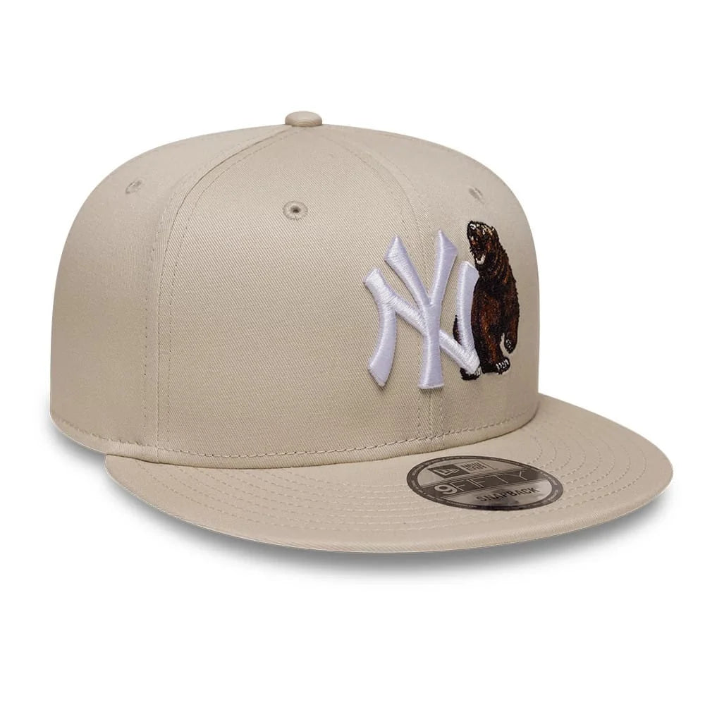 NEW ERA Yankees MLB Outdoor Icon Light Beige 9FIFTY Snapback Adjustable Cap 60951082