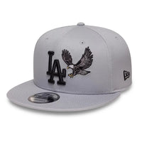 NEW ERA LA Dodgers MLB Outdoor Icon Grey 9FIFTY Snapback Adjustable Cap 60951083