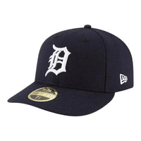 NEW ERA 59FIFTY Fitted Low Profile Detroit Tigers AC Perf Black Cap 60954738