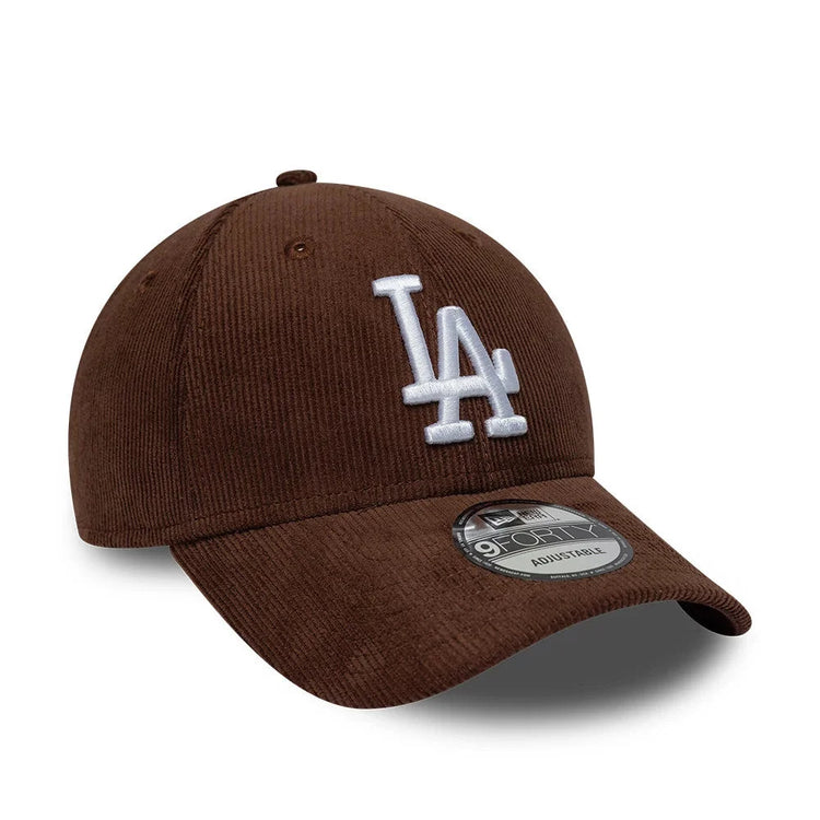 NEW ERA LA Dodgers MLB Cord Brown 9FORTY Adjustable Cap 60960308