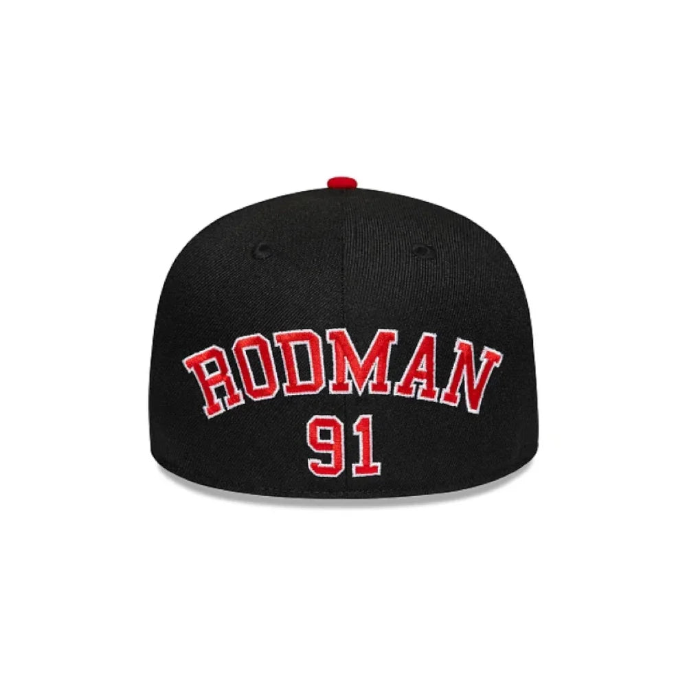NEW ERA Chicago Bulls NBA Hardwood Classics Rodman 59FIFTY Cap 60975308
