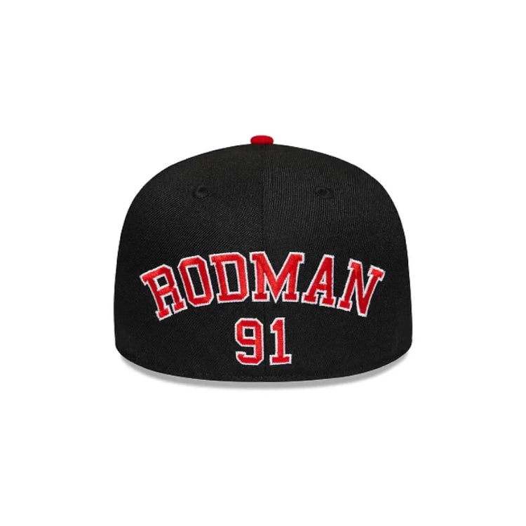 NEW ERA Chicago Bulls NBA Hardwood Classics Rodman 59FIFTY Cap 60975308
