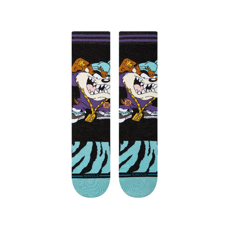 STANCE Taz Crew Socks 62US0000572-LT-BLK