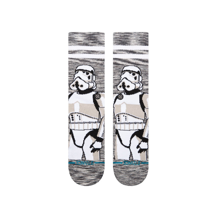 STANCE The Storm Trooper Crew Socks White 62US0000655-ST-WHT