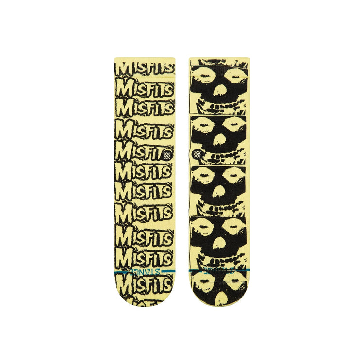 STANCE Collection Crew Socks Yellow 62US0000767-MI-MEL