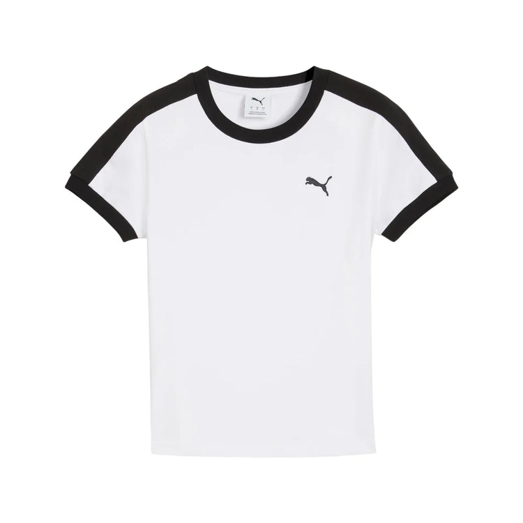 PUMA T7 Slim T-Shirt White 632129-02