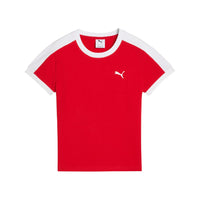 PUMA T7 Slim T-Shirt Red 632129-11