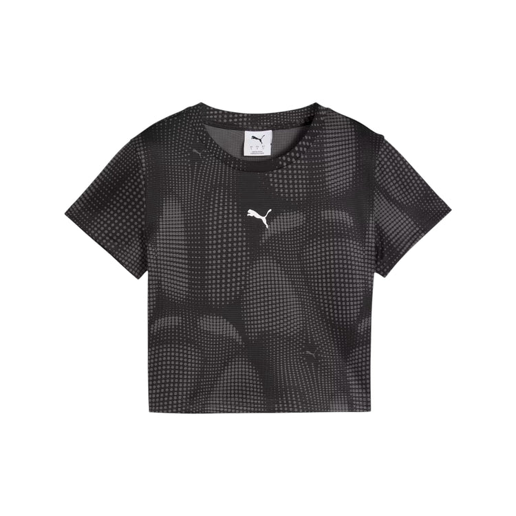 PUMA DARE TO All Over Print Baby T-Shirt Black 632145-01